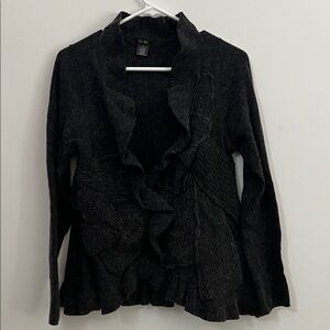 Black Women's Cardigan Sweater